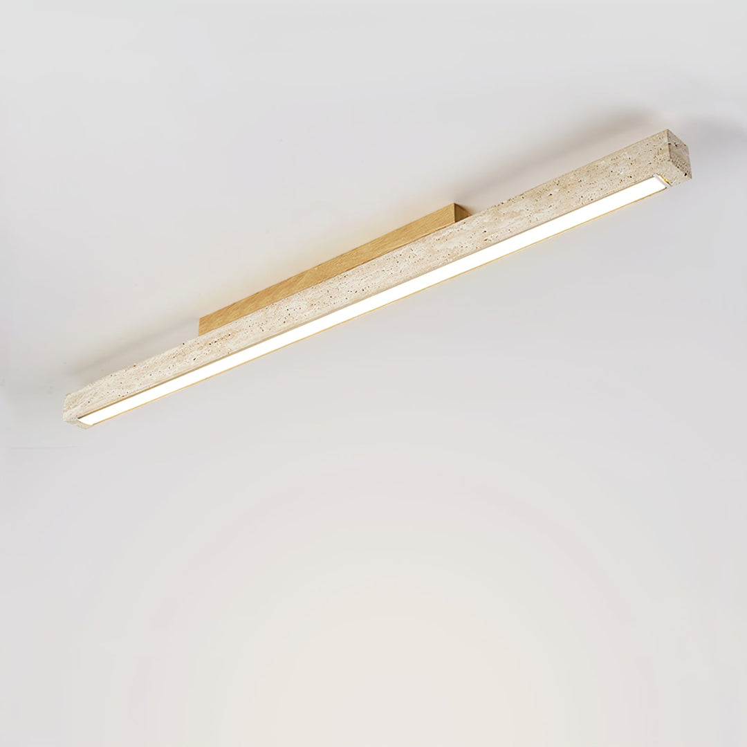 Travertine Column Ceiling Light - Vakkerlight
