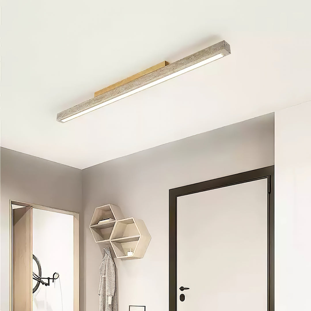 Travertine Column Ceiling Light - Vakkerlight