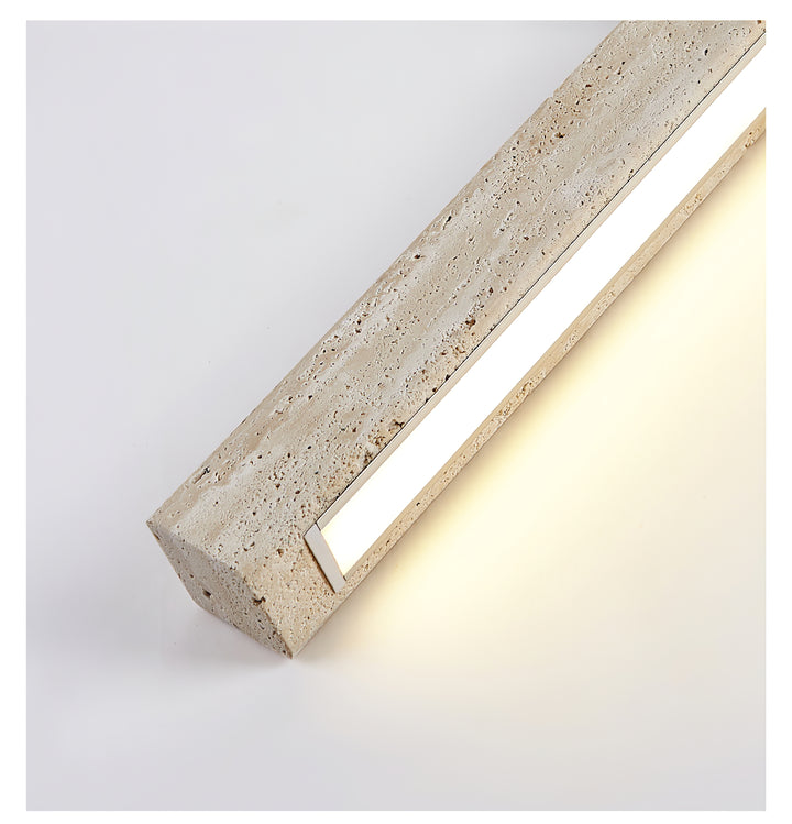 Travertine Column Ceiling Light - Vakkerlight