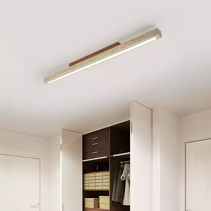 Travertine Column Ceiling Light - Vakkerlight