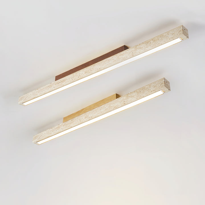 Travertine Column Ceiling Light - Vakkerlight