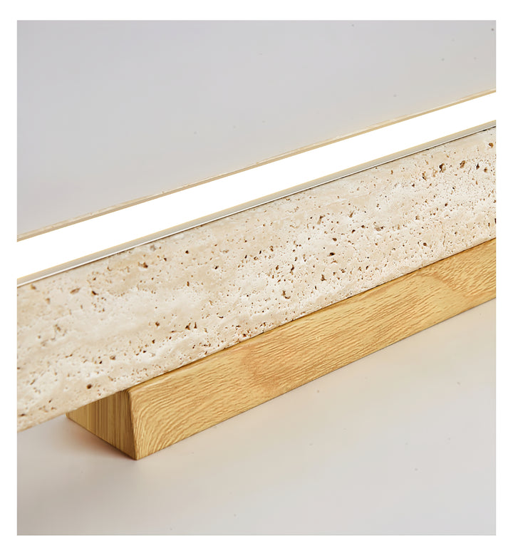 Travertine Column Ceiling Light - Vakkerlight