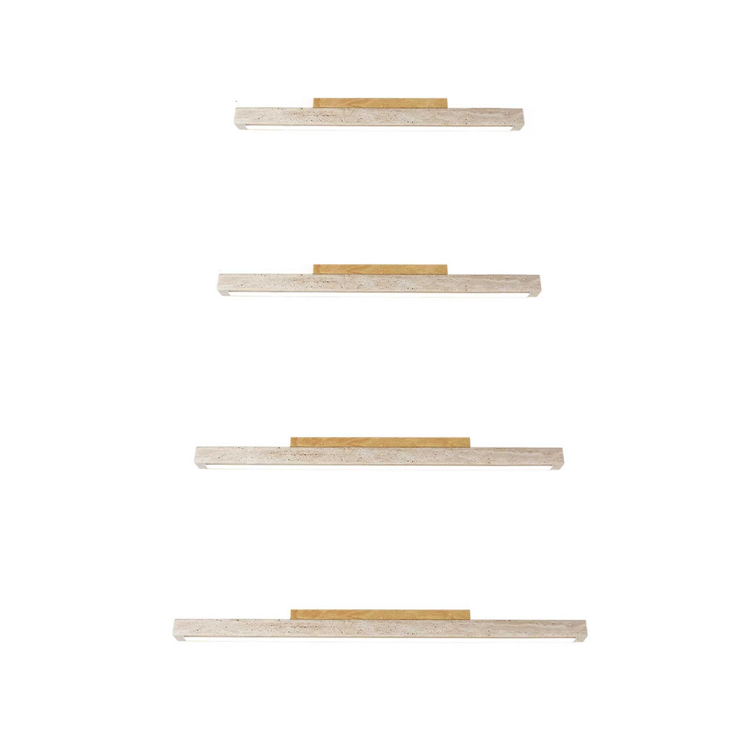 Travertine Column Ceiling Light - Vakkerlight