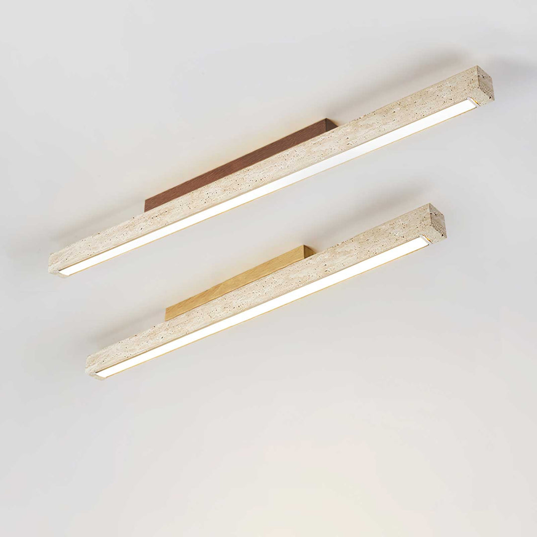 Travertine Column Ceiling Light - Vakkerlight