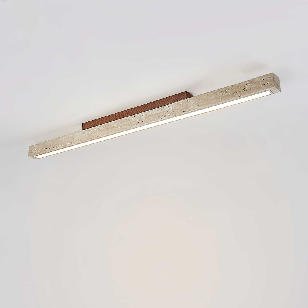 Travertine Column Ceiling Light - Vakkerlight