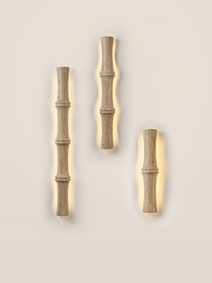 Travertine Column Glow Wall Light - Vakkerlight