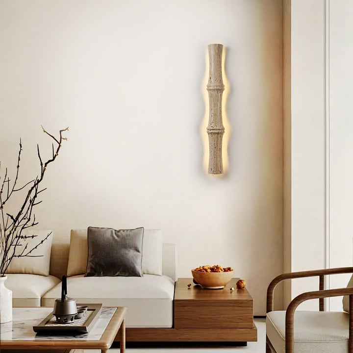 Travertine Column Glow Wall Light - Vakkerlight