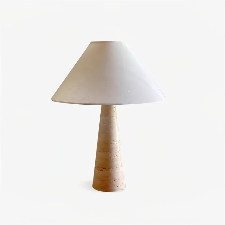 Travertine Column Table Lamp - Vakkerlight
