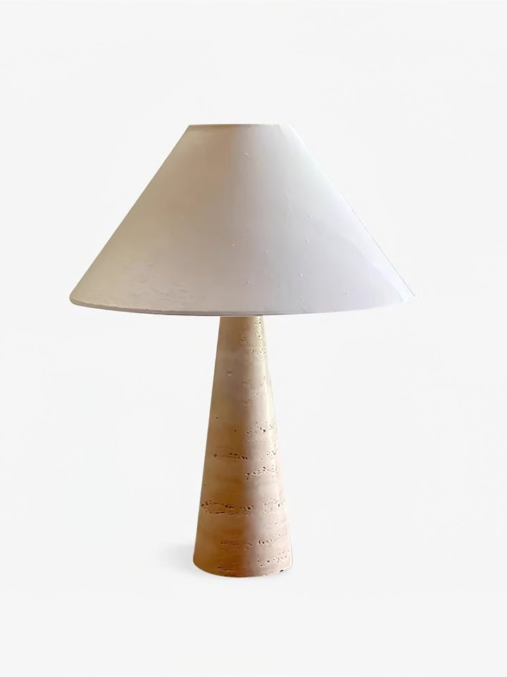 Travertine Column Table Lamp - Vakkerlight