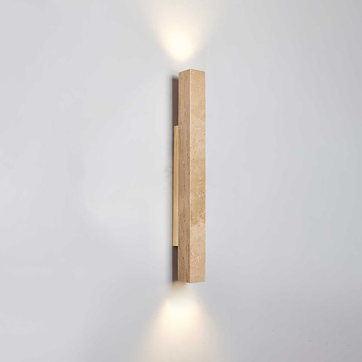 Travertine Column Wall Light - Vakkerlight