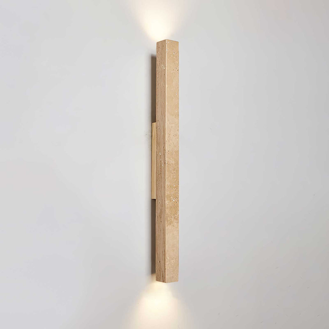 Travertine Column Wall Light - Vakkerlight