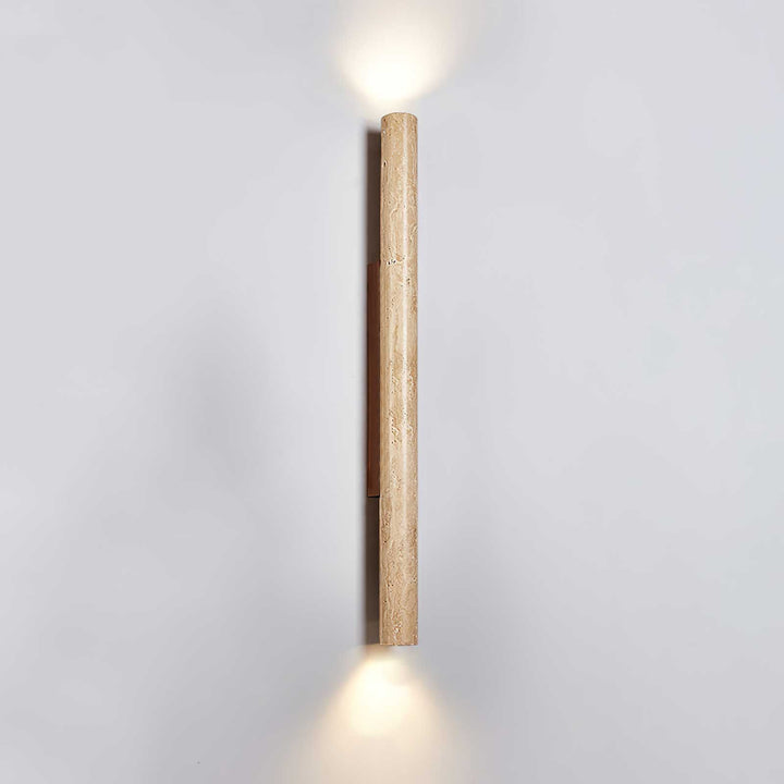 Travertine Column Wall Light - Vakkerlight