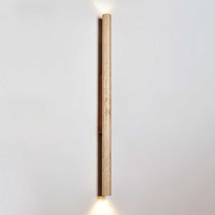 Travertine Column Wall Light - Vakkerlight