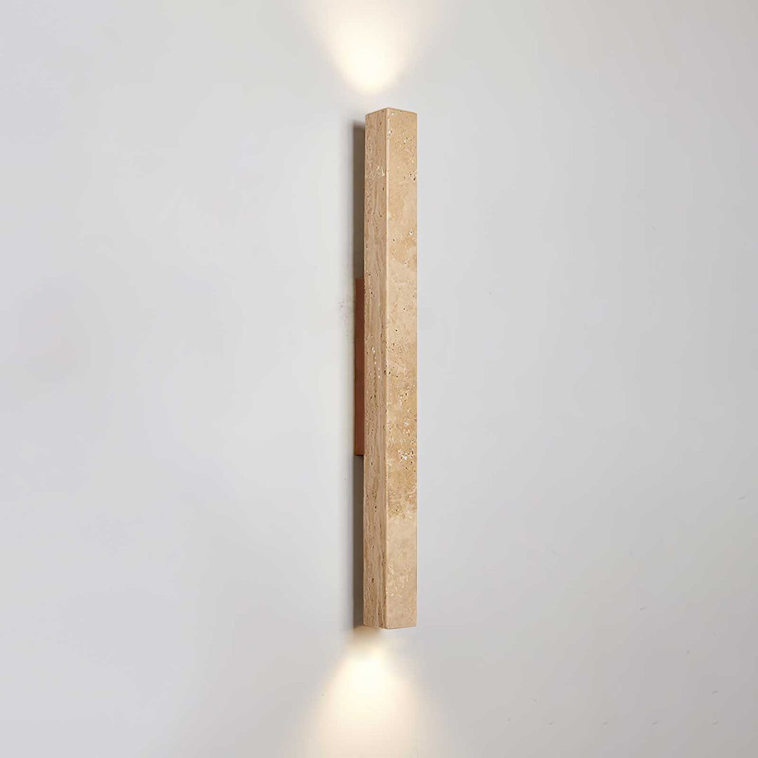 Travertine Column Wall Light - Vakkerlight
