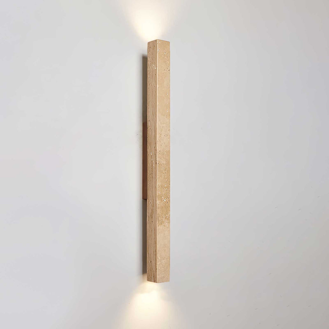 Travertine Column Wall Light - Vakkerlight