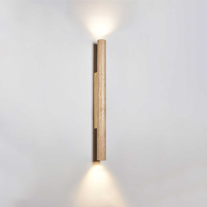 Travertine Column Wall Light - Vakkerlight