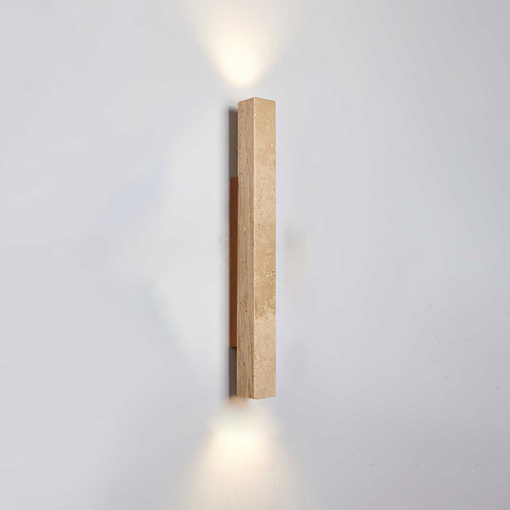 Travertine Column Wall Light - Vakkerlight