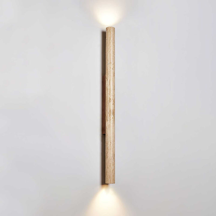 Travertine Column Wall Light - Vakkerlight