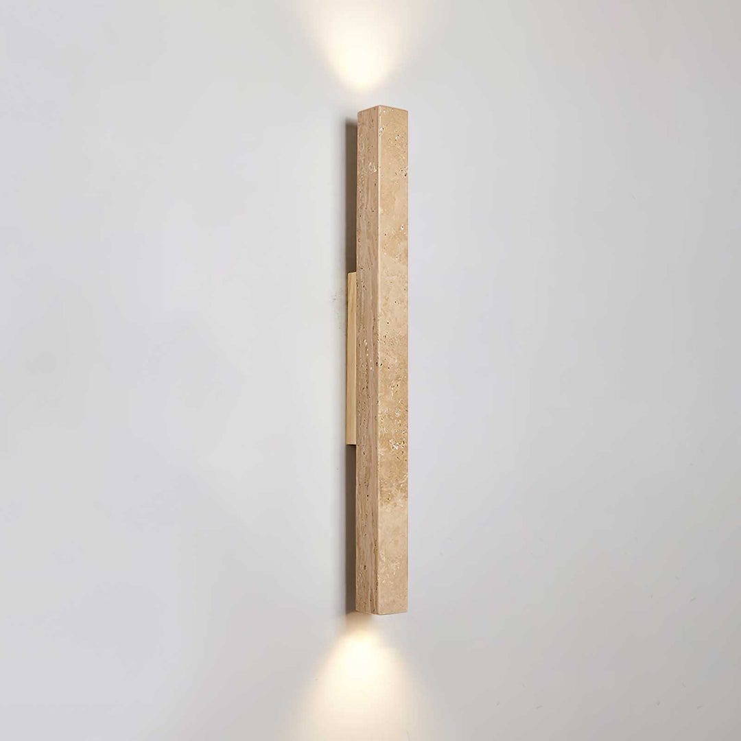 Travertine Column Wall Light - Vakkerlight