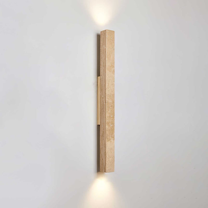 Travertine Column Wall Light - Vakkerlight