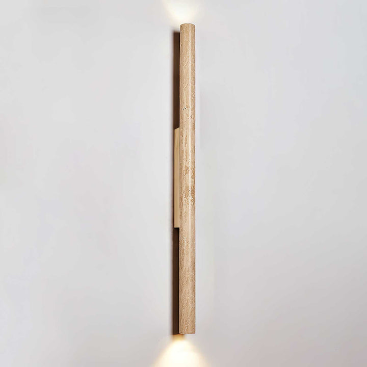Travertine Column Wall Light - Vakkerlight