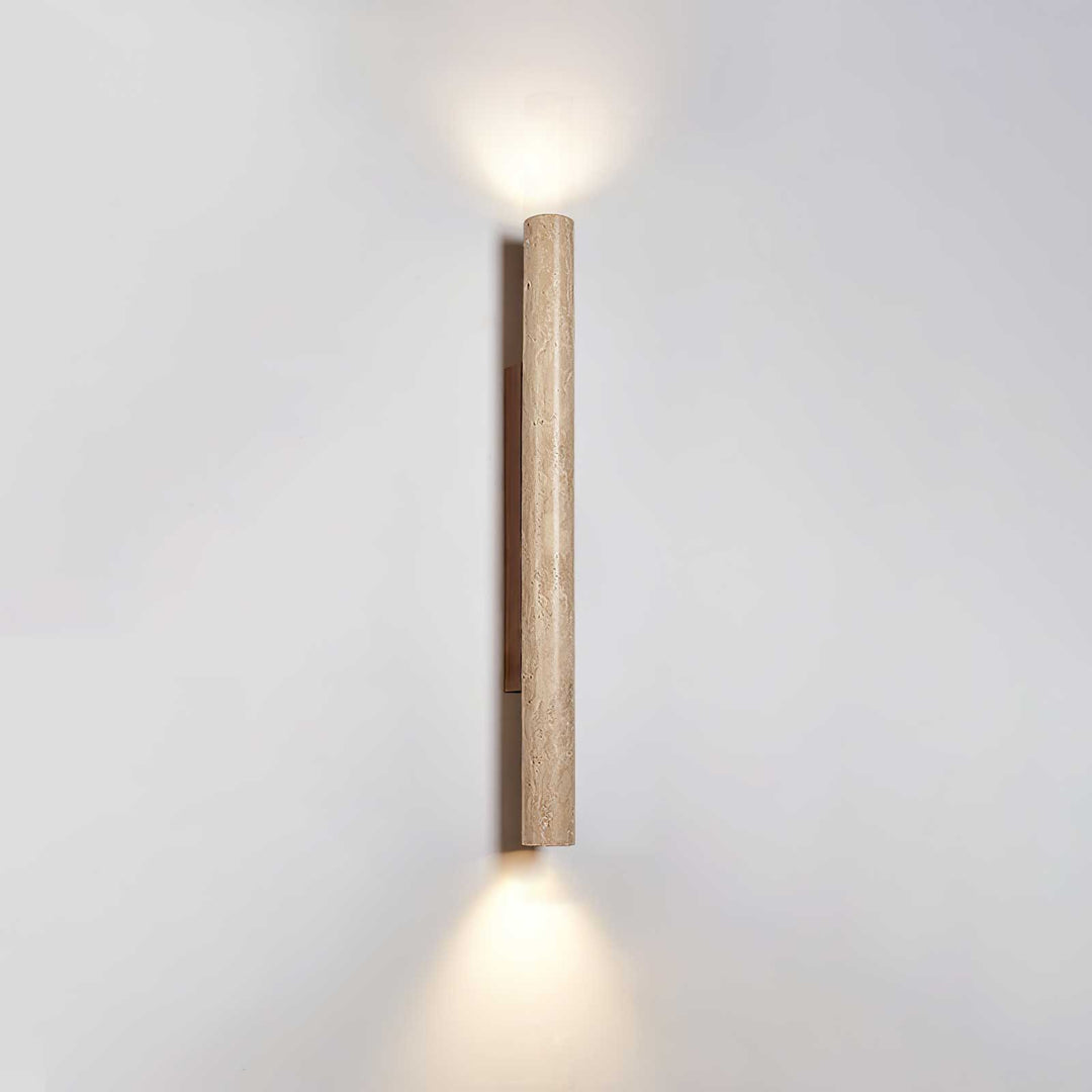 Travertine Column Wall Light - Vakkerlight
