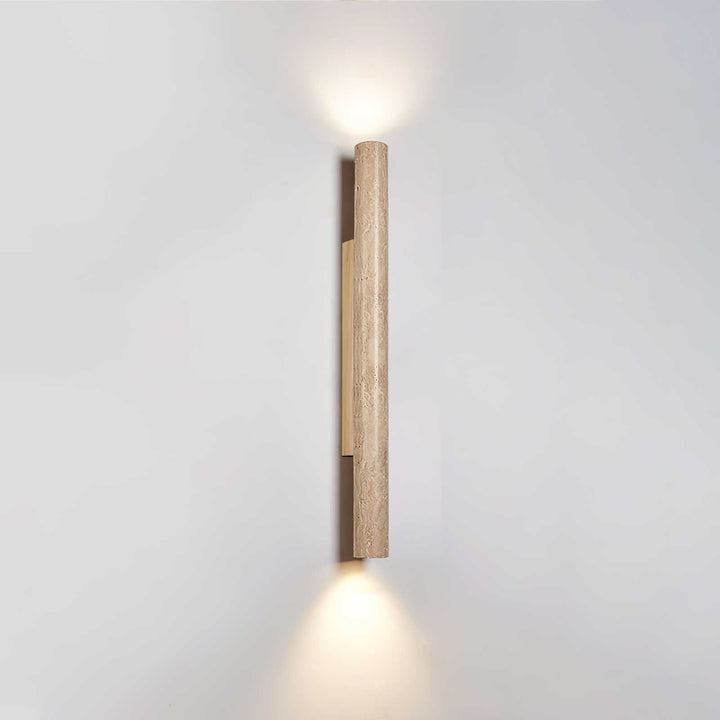 Travertine Column Wall Light - Vakkerlight