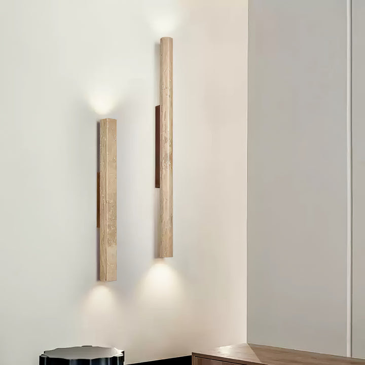 Travertine Column Wall Light - Vakkerlight