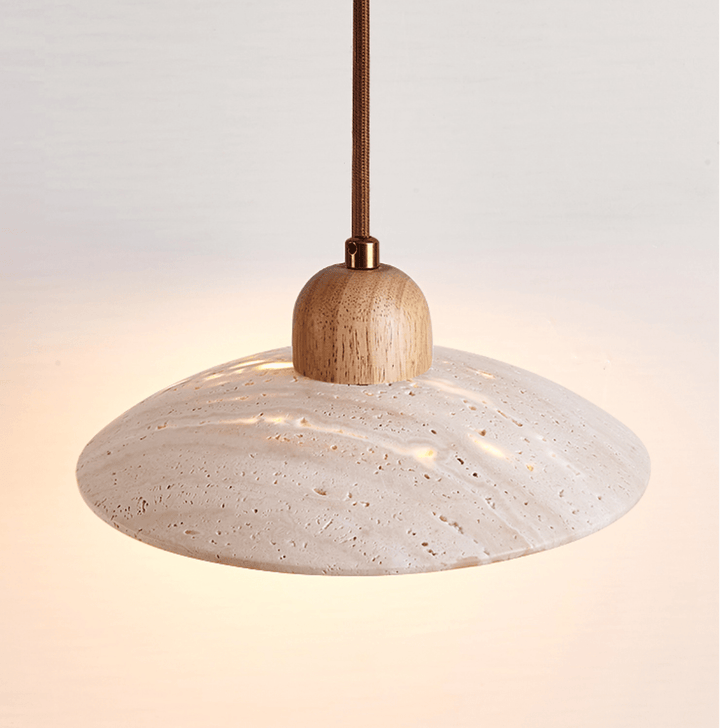 Travertine Dome Pendant Light - Vakkerlight