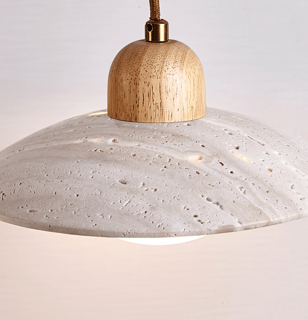 Travertine Dome Pendant Light - Vakkerlight