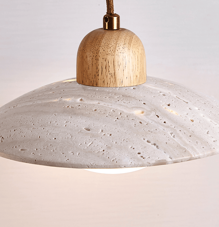 Travertine Dome Pendant Light - Vakkerlight
