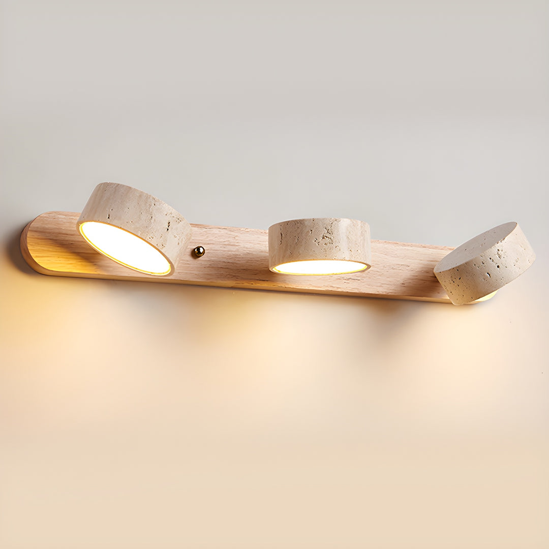 Travertijn Duo Wandlamp