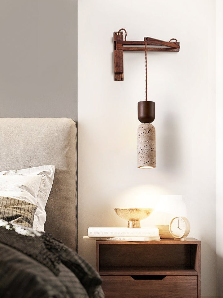 Travertine Fusion Wall Sconce - Vakkerlight