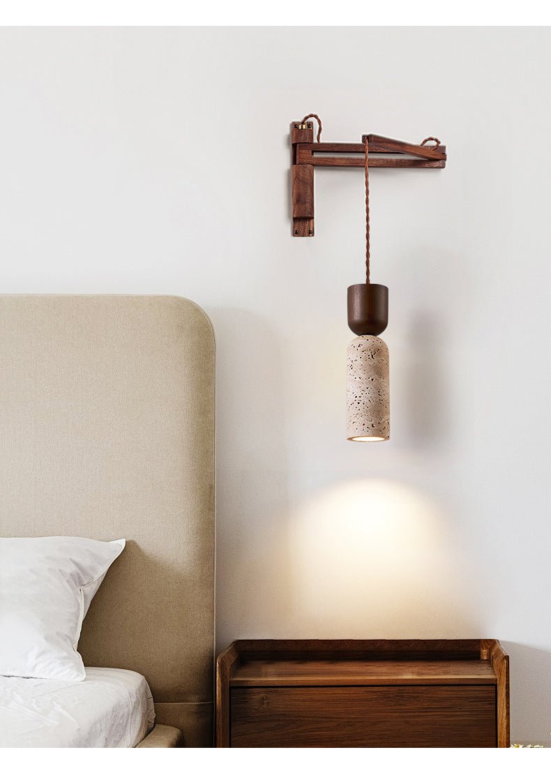 Travertine Fusion Wall Sconce - Vakkerlight