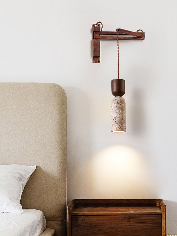 Travertine Fusion Wall Sconce - Vakkerlight