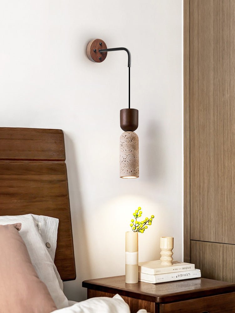 Travertine Fusion Wall Sconce - Vakkerlight