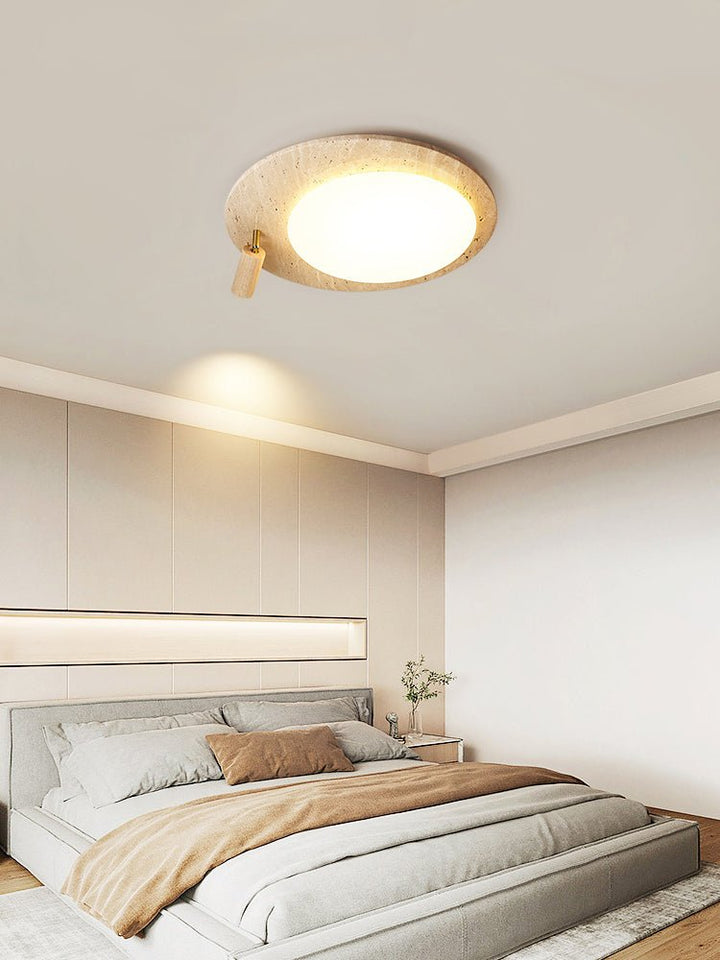 Travertine Oval Knob Ceilling Lamp - Vakkerlight