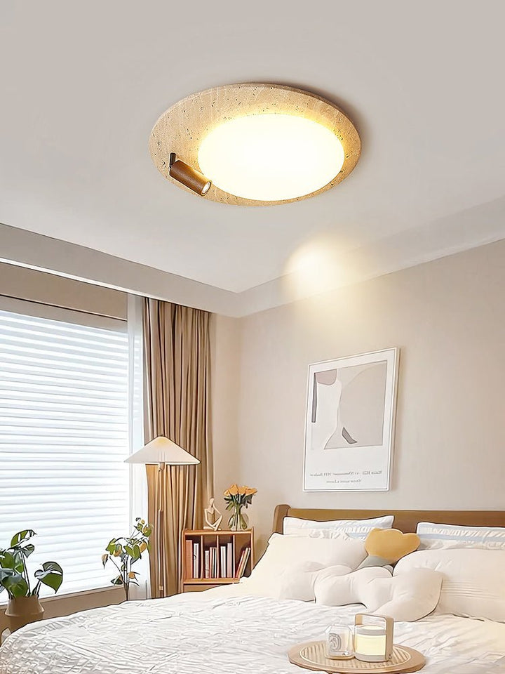 Travertine Oval Knob Ceilling Lamp - Vakkerlight