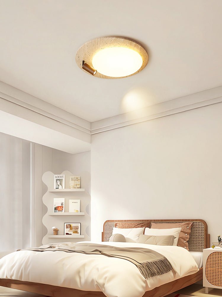 Travertine Oval Knob Ceilling Lamp - Vakkerlight