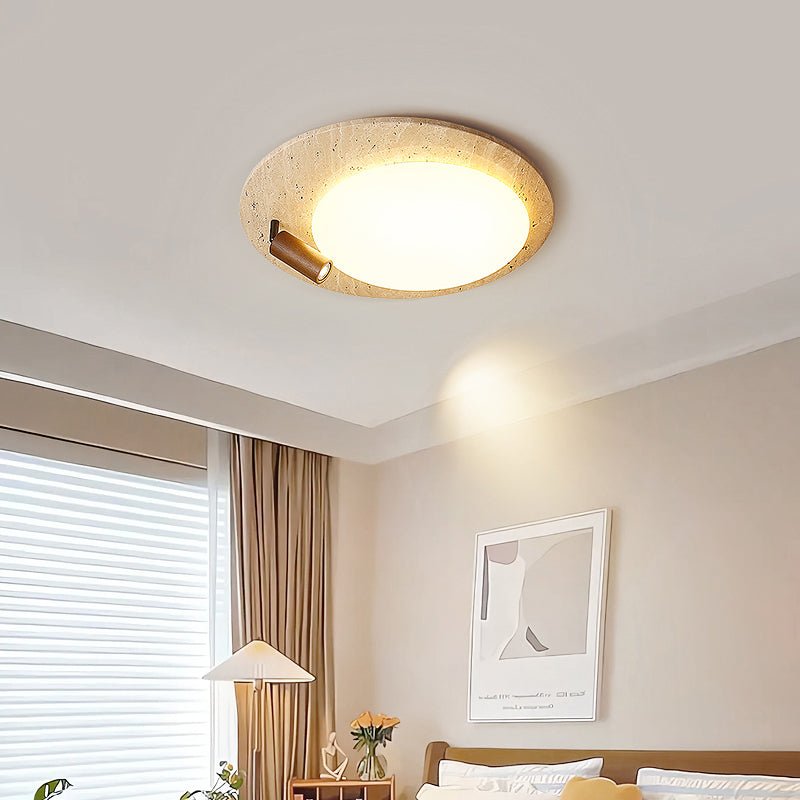 Travertine Oval Knob Ceilling Lamp - Vakkerlight