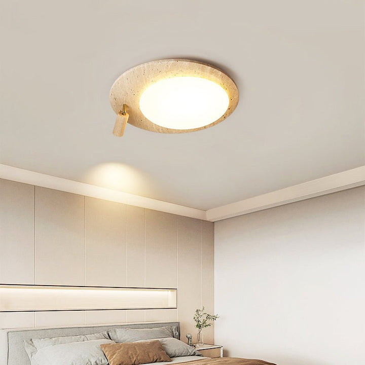 Travertine Oval Knob Ceilling Lamp - Vakkerlight