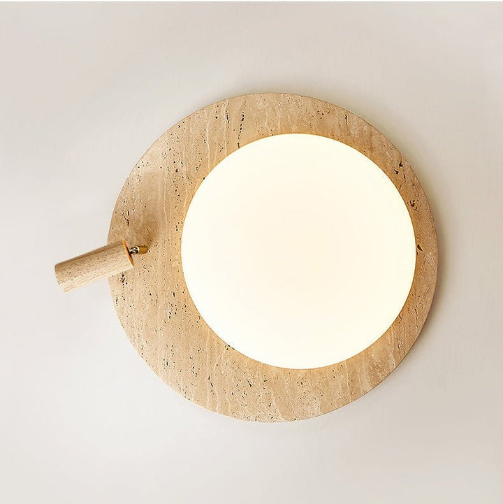 Travertine Oval Knob Ceilling Lamp - Vakkerlight