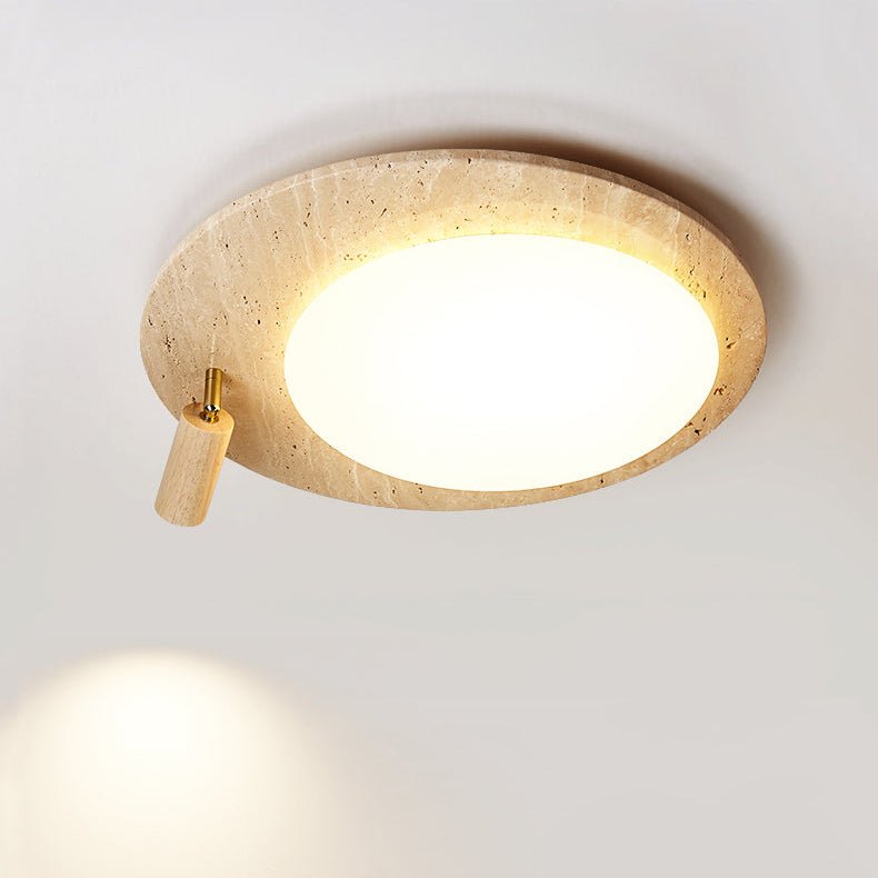 Travertine Oval Knob Ceilling Lamp - Vakkerlight