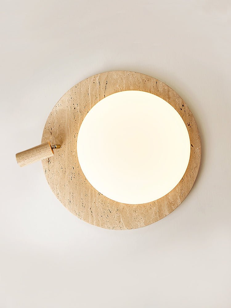 Travertine Oval Knob Ceilling Lamp - Vakkerlight