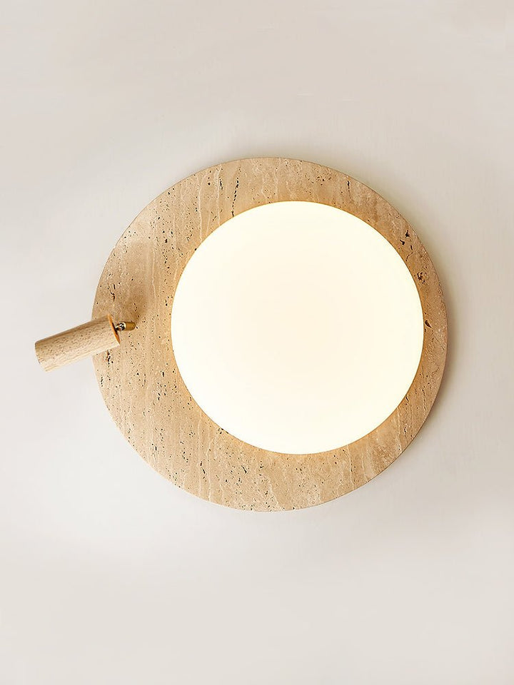 Travertine Oval Knob Ceilling Lamp - Vakkerlight