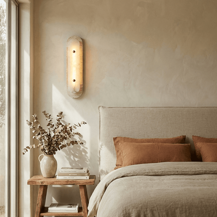 Travertine Pill Sconce - Vakkerlight