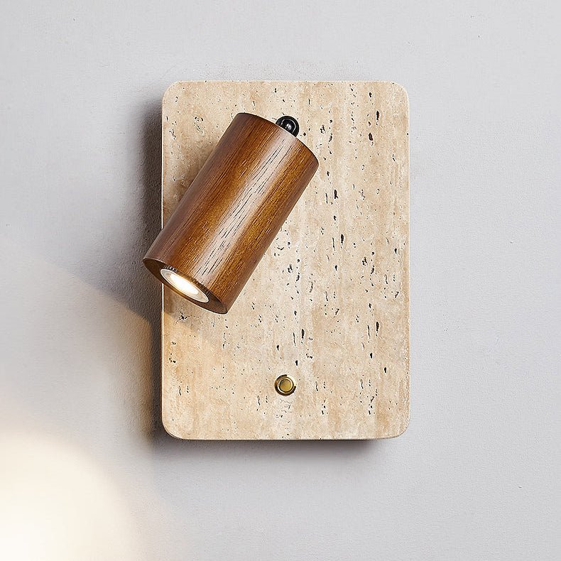 Travertine Spot Wall Sconce - Vakkerlight