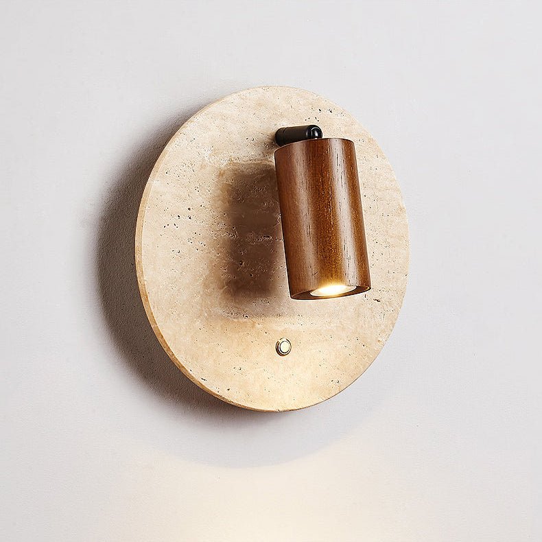 Travertine Spot Wall Sconce - Vakkerlight