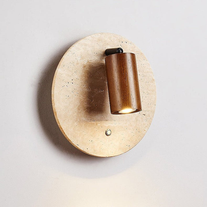 Travertine Spot Wall Sconce - Vakkerlight