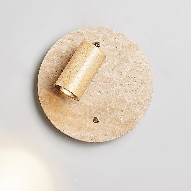 Travertine Spot Wall Sconce - Vakkerlight
